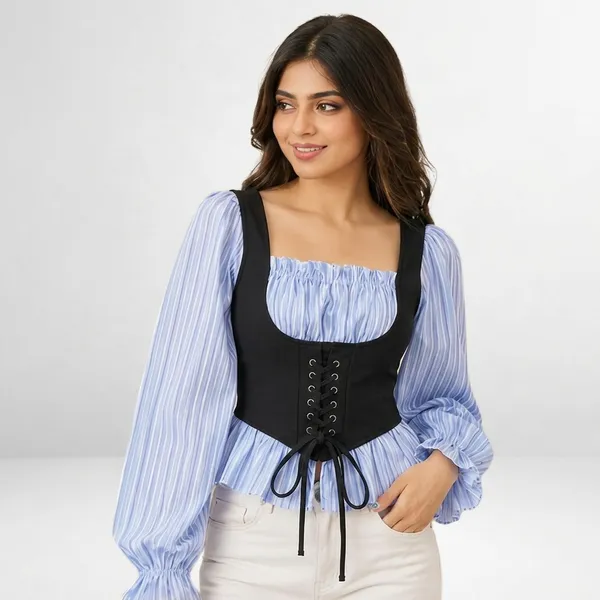 Pleated_Peplum_Tops