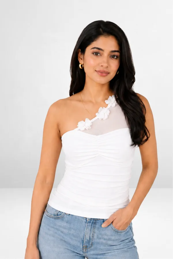 One_Shoulder_Flower_Top