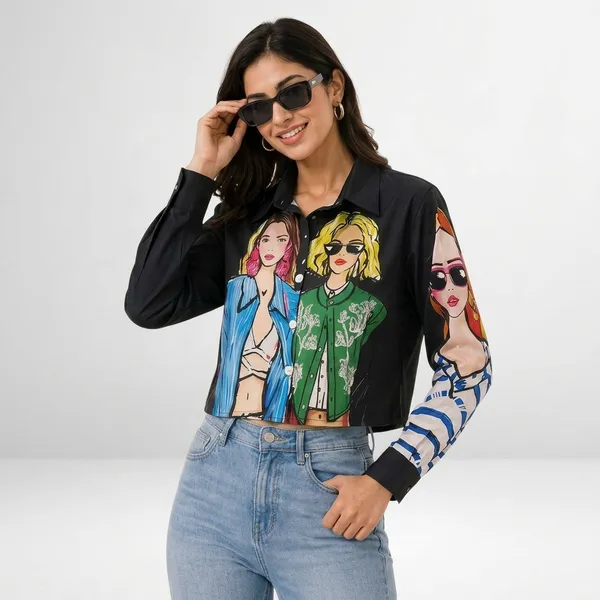 Fashionista_Graphic_Crop_Shirt