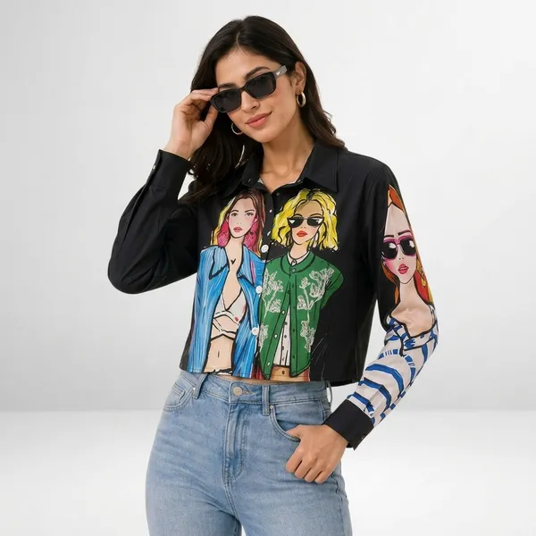 Fashionista_Graphic_Crop_Shirt