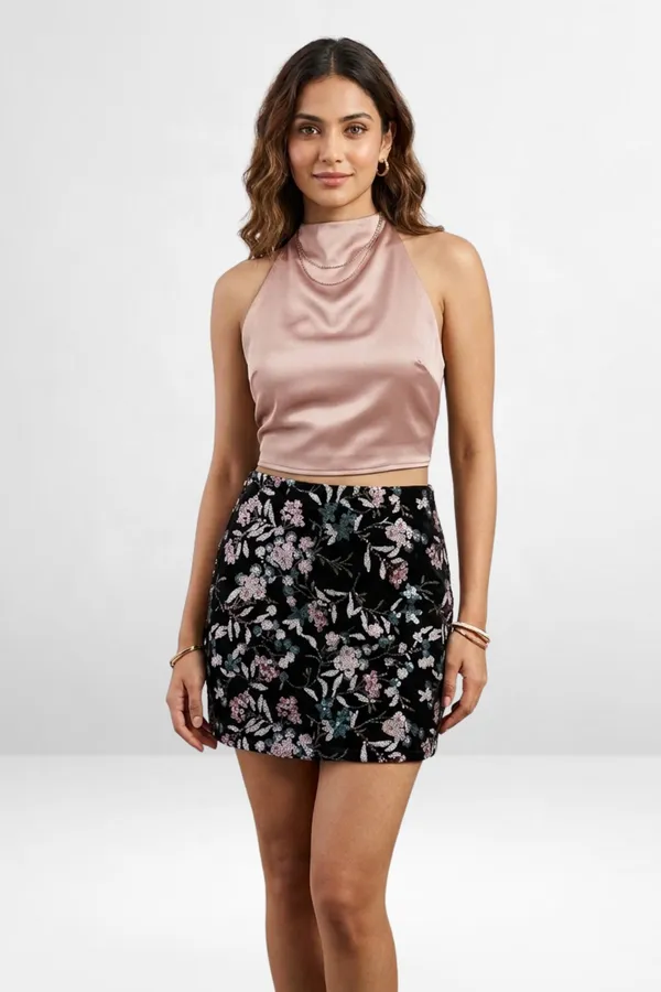 Floral_Embroidered_Sequin_Skirt