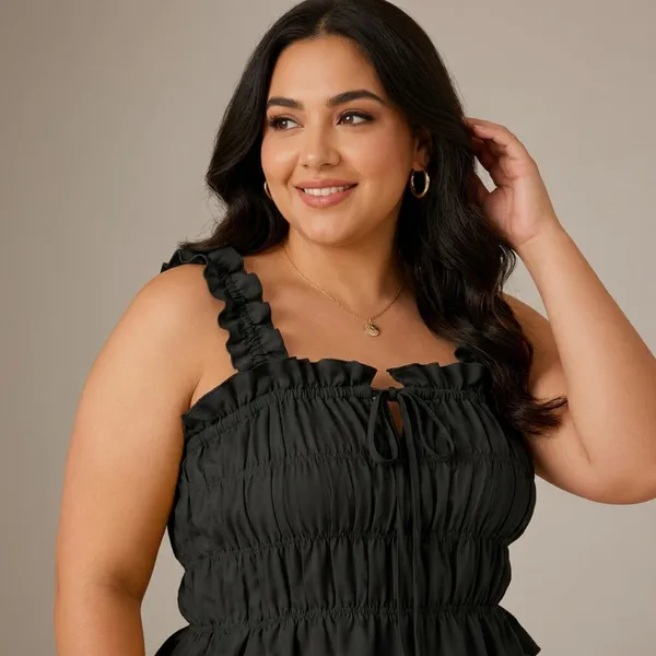 Ruched_Ruffle_Strap_Crop_Top