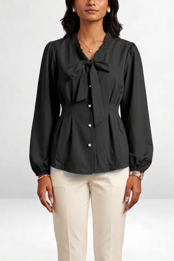 Ruffle_Neck_Blouse