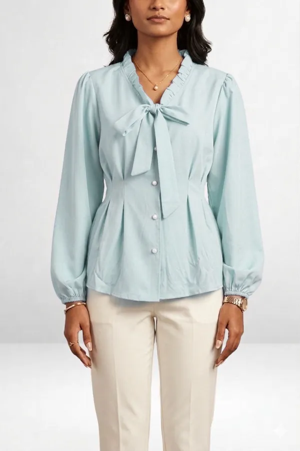 Ruffle_Neck_Blouse