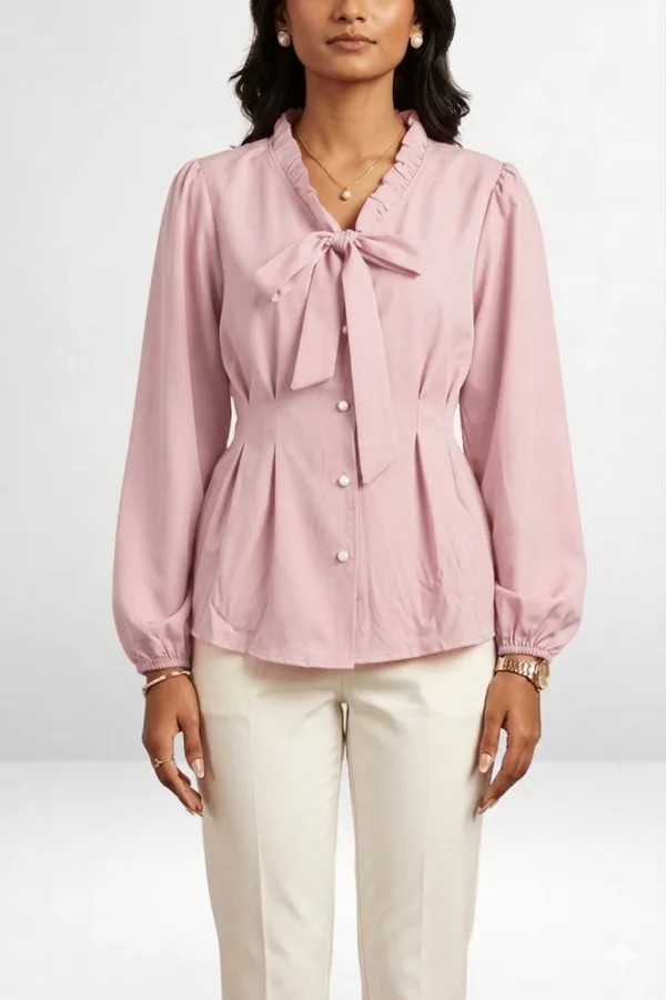 Ruffle_Neck_Blouse