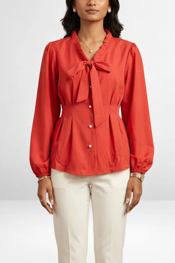 Ruffle_Neck_Blouse