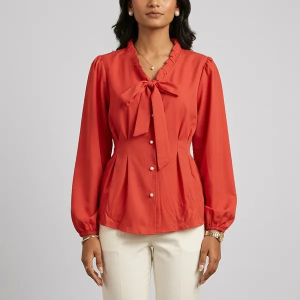 Ruffle_Neck_Blouse