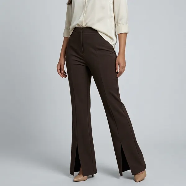 Slit_Bootcut_Trousers