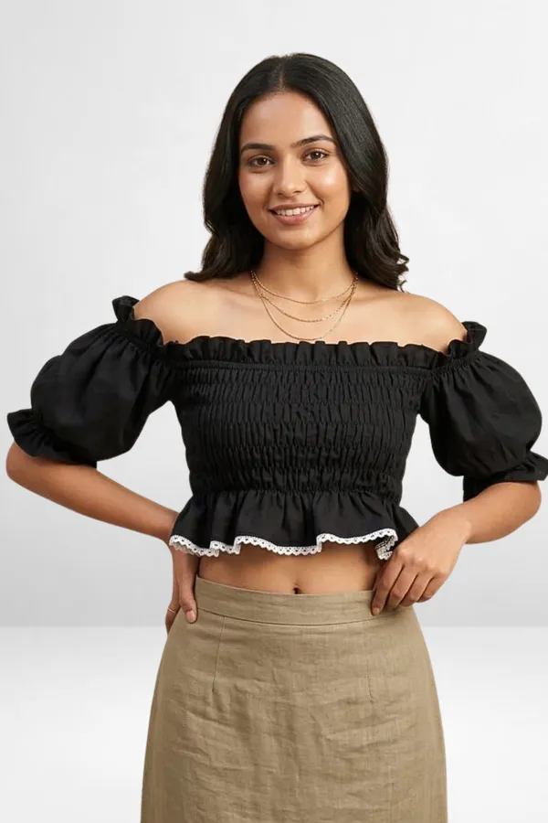 Smocked_Off-Shoulder_Crop