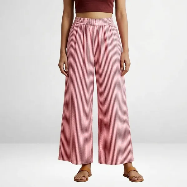 Striped_Wide_Pants