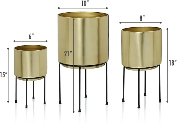 Metal_Planter_Pot_With_Stand