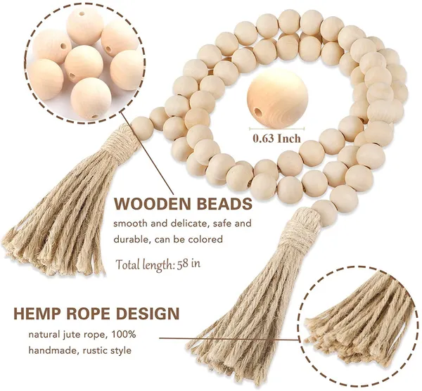 Wooden_Bead_Garland_With_Tassels