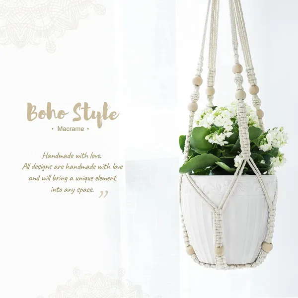 Macrame_Plant_Hanger_With_Wood_Beads