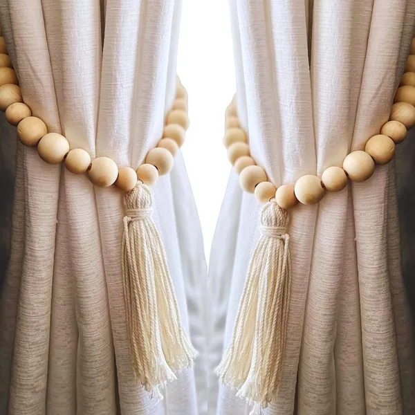 Set_of_2_Wooden_Bead_Curtain_Tiebacks_|_Boho_Curtain_Holdbacks