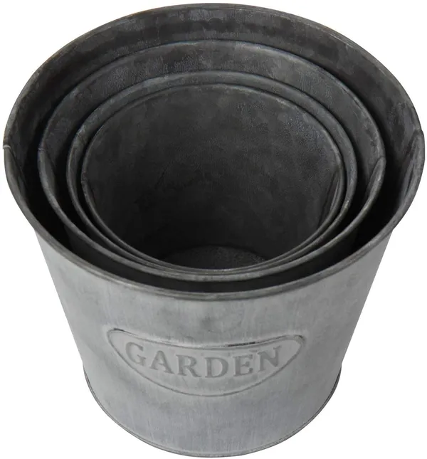 Set_of_4_Galvanized_Metal_Planters_|_Farmhouse_Bucket_Pots