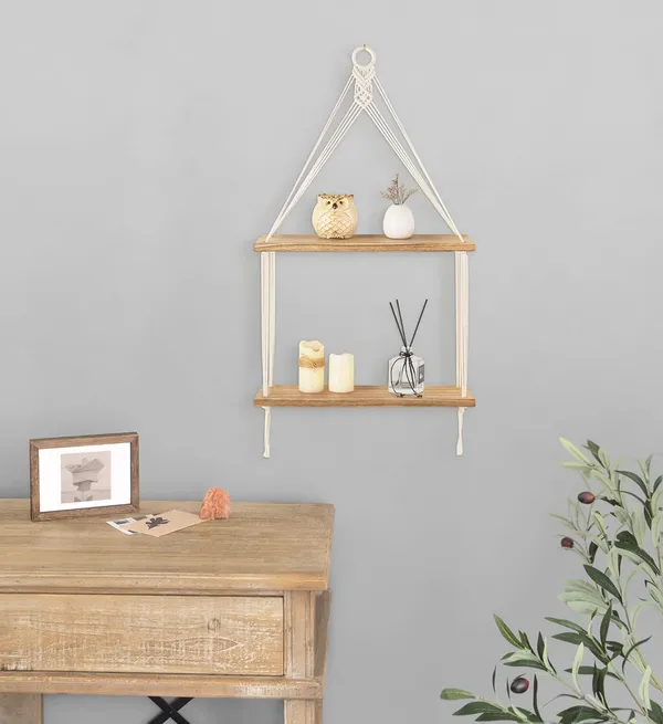 2-Tier_Macrame_Hanging_Shelf_|_Boho_Rustic_Wall_DÃ©cor