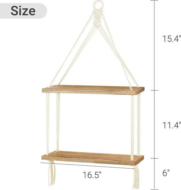 2-Tier_Macrame_Hanging_Shelf_|_Boho_Rustic_Wall_DÃ©cor