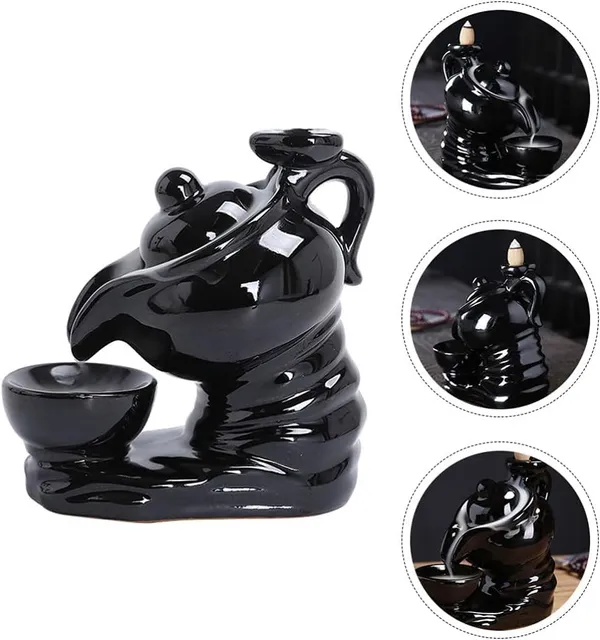 Black_Teapot_Backflow_Incense_Burner_|_Waterfall_Smoke_Holder
