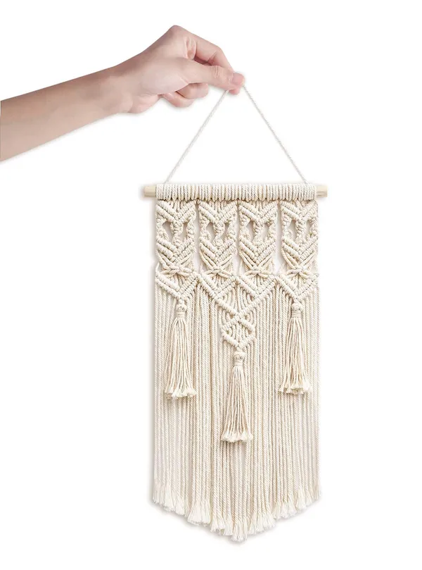 2_Pcs_Macrame_Wall_Hanging_|_Boho_Geometric_Wall_DÃ©cor