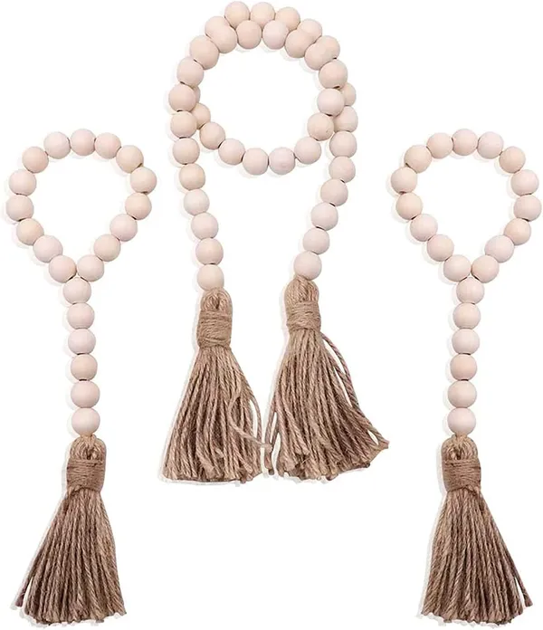 Wooden_Bead_Garland_with_Tassel_|_Boho_Farmhouse_DÃ©cor