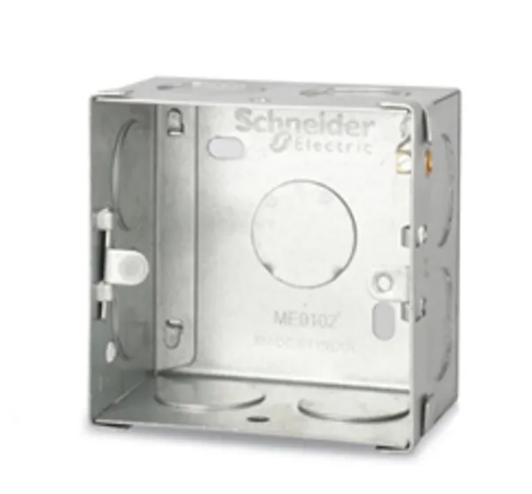 Schneider_Galvanized_Metal_Modular_Box_1_&_2_Module_0.8Mm_Pack_of_5