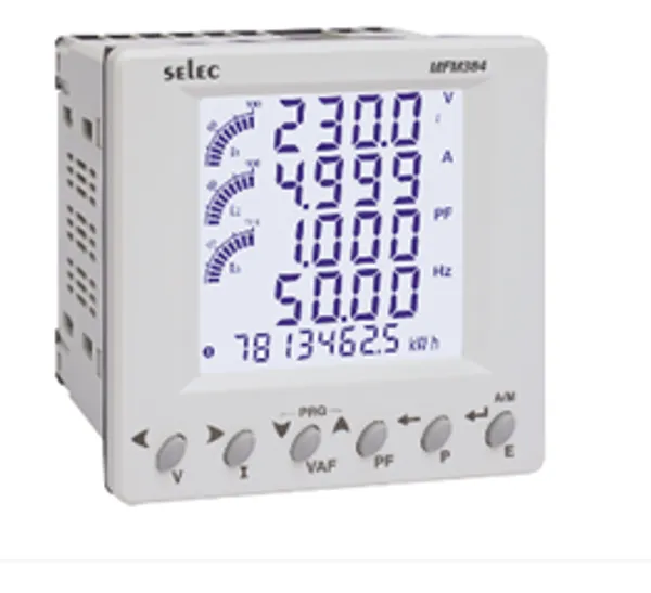 Selec_Mfm304_Lcd_Multifunction_Meter_Rs485_Class_0.5