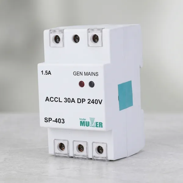 Muller_Single_Phase_Auto_Changeover_Current_Limiter_40A
