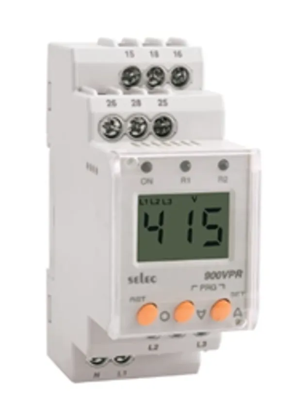 Selec_900Vpr-2_Digital_Voltage_Protection_Relay_280-520V_Ac