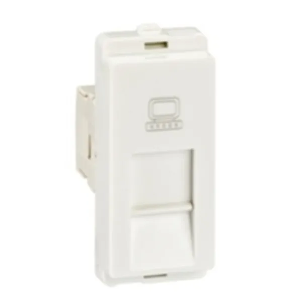 Schneider_Livia_White_Rj45_Cat5E_Data_Outlet_With_Shutter