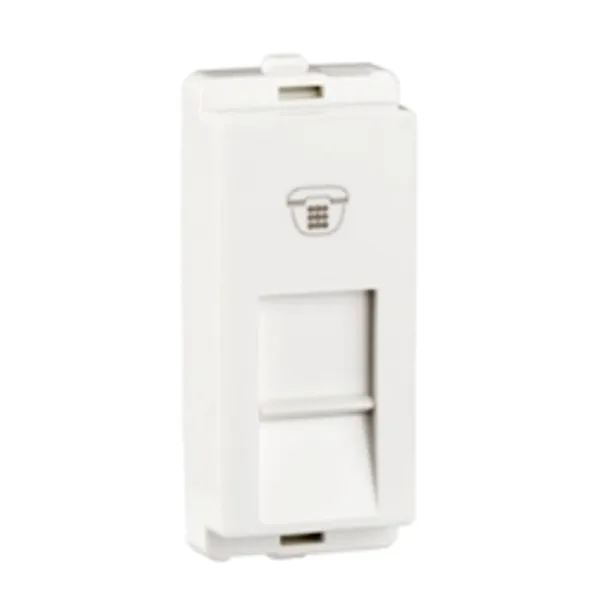 Schneider_Livia_White_Rj11_Telephone_Outlet_With_Shutter_Pack_of_2