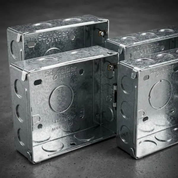 Schneider_3-Module_Galvanized_Metal_Modular_Switch_Box_0.8Mm_Pack_of_4