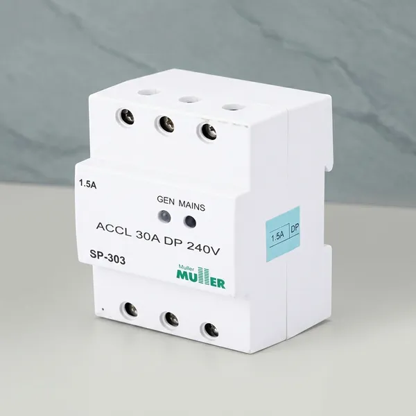 Muller_Single_Phase_Auto_Changeover_Current_Limiter_30A