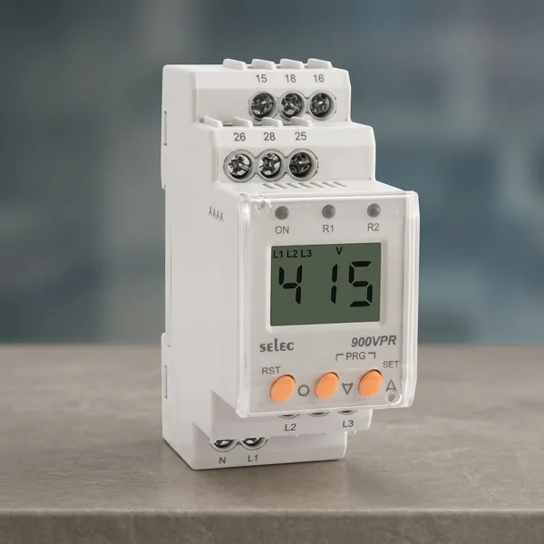 Selec_900Vpr-2_Digital_Voltage_Protection_Relay_280-520V_Ac