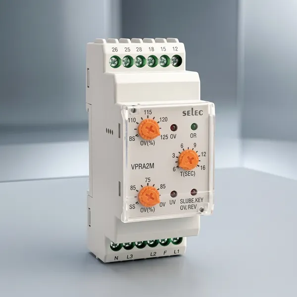 Selec_Vpra2M_Voltage_Protection_Relay_127-288V_Ac