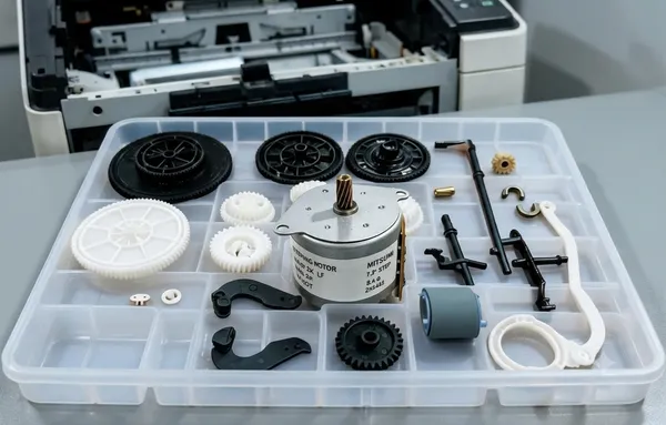 Hp_1020_Main_Drive_Motor_And_Full_Gear_Set_Combo_Pack_Of_2