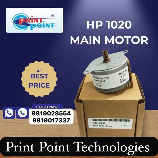 Hp_1020_Main_Drive_Motor_And_Full_Gear_Set_Combo_Pack_Of_2
