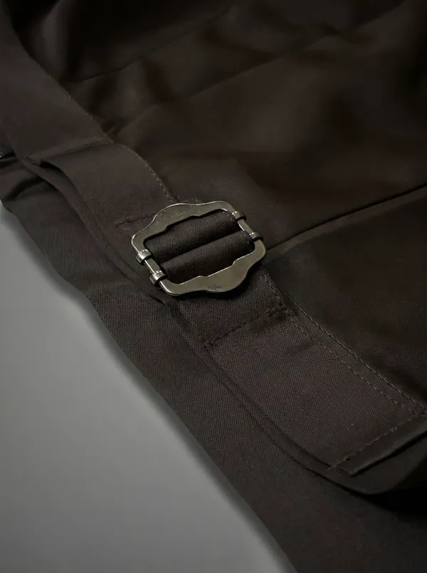Mocha_Allure_Brown_Cotton_Satin_Tailored_Skirt_For_Women