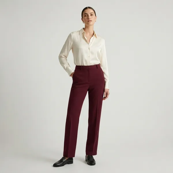 Bordeaux_Poise_Maroon_Straight_Fit_Formal_Trouser_For_Women
