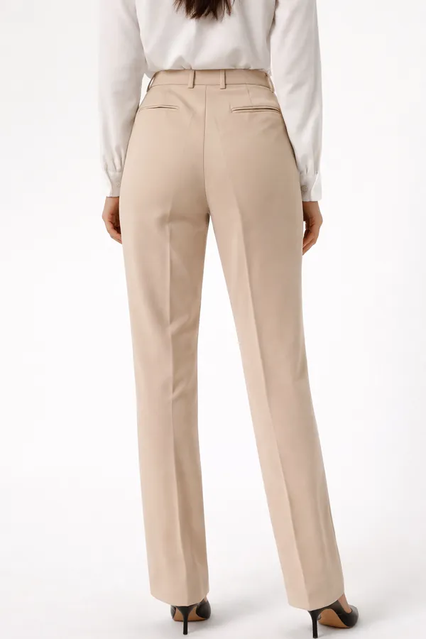 Dune_Beige_Formal_Pleated_Trouser_For_Women