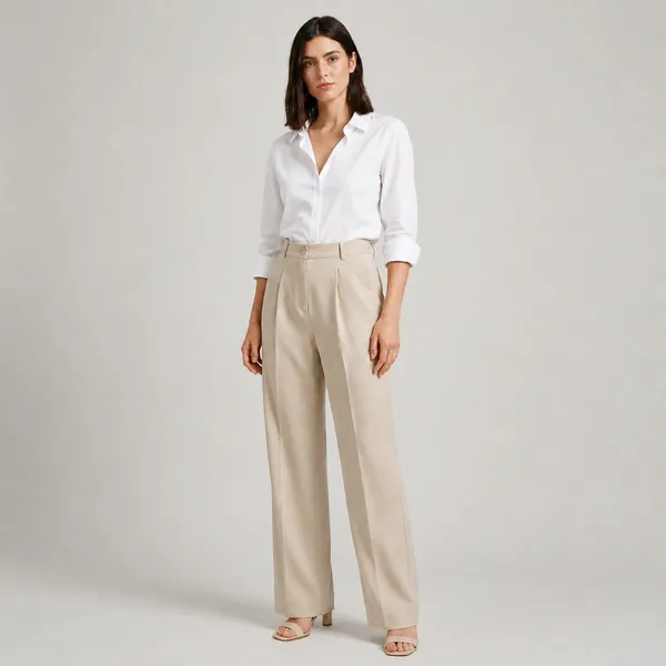 Dune_Beige_Formal_Pleated_Trouser_For_Women
