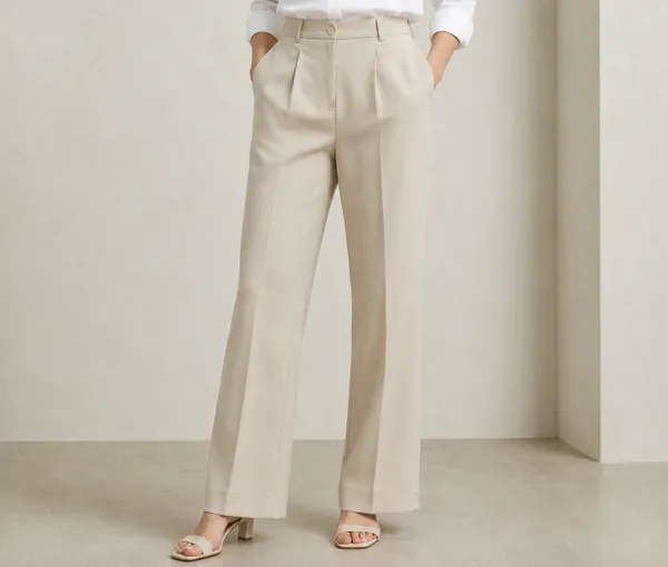 Dune_Beige_Formal_Pleated_Trouser_For_Women
