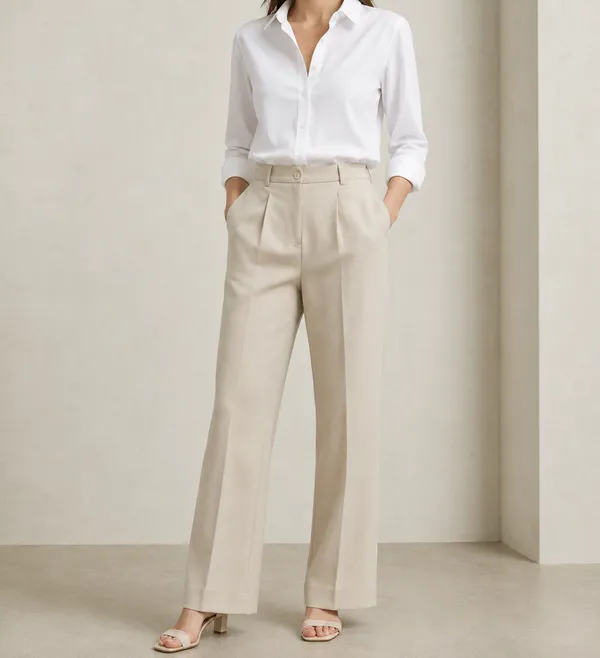 Dune_Beige_Formal_Pleated_Trouser_For_Women
