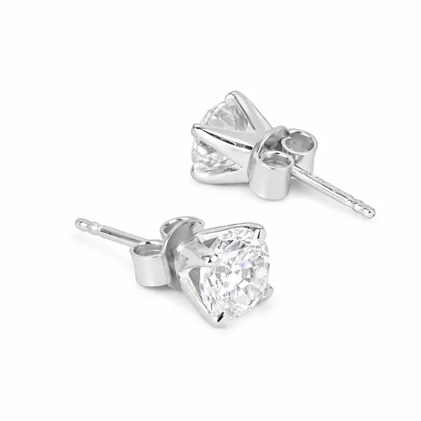 Izea_Silver_Stud_Earrings