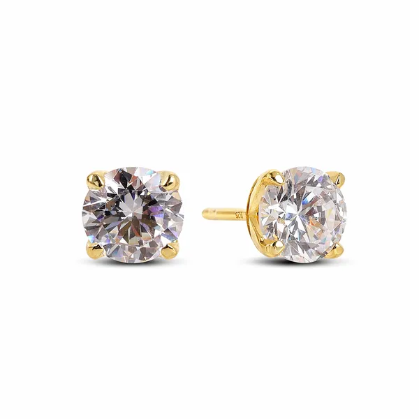 Izea_Golden_Stud_Earrings