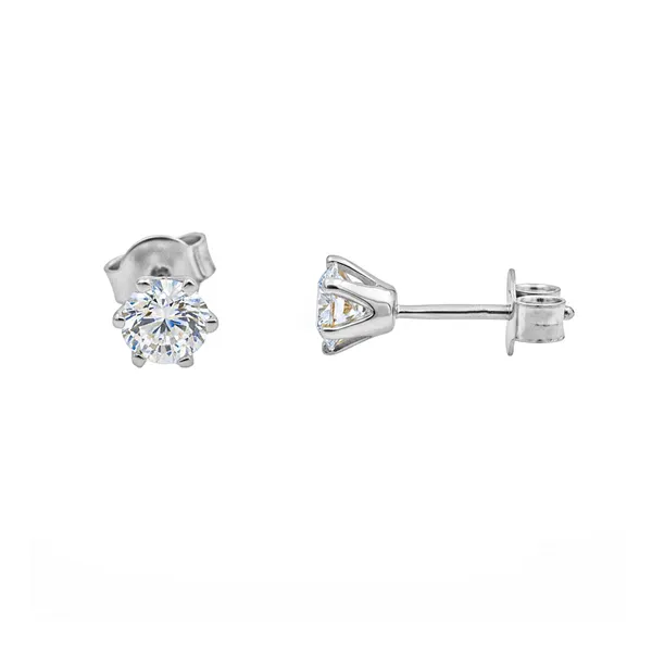 Hemi_Silver_Diamond_Earrings