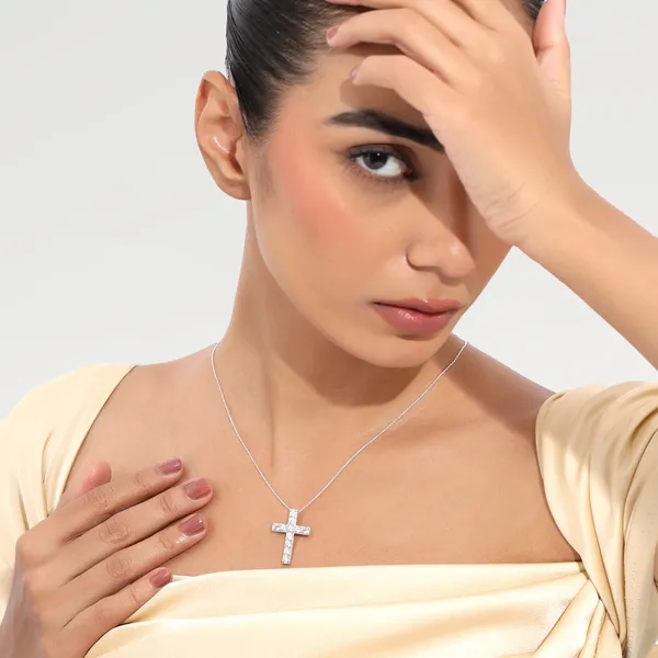 Esh_Silver_Diamond_Pendant