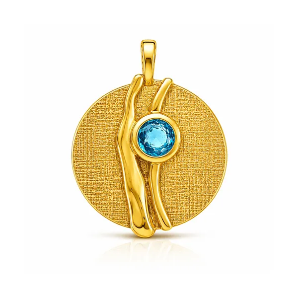 Lila_Golden_And_Blue_Topaz_Pendant