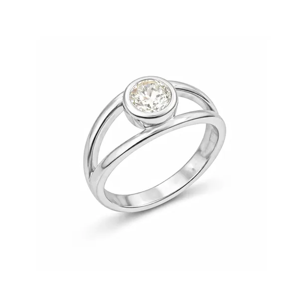Rose_Silver_Diamond_Adjustable_Ring