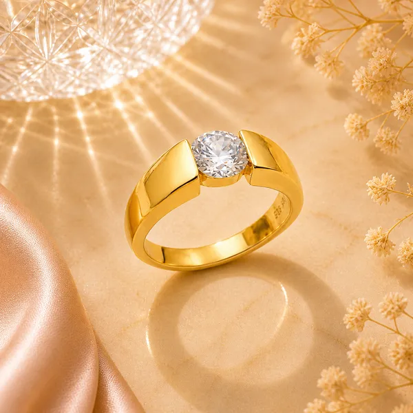 Kira_Golden_Diamond_Adjustable_Ring
