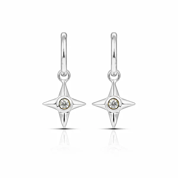 Aya_Silver_Star_Earrings